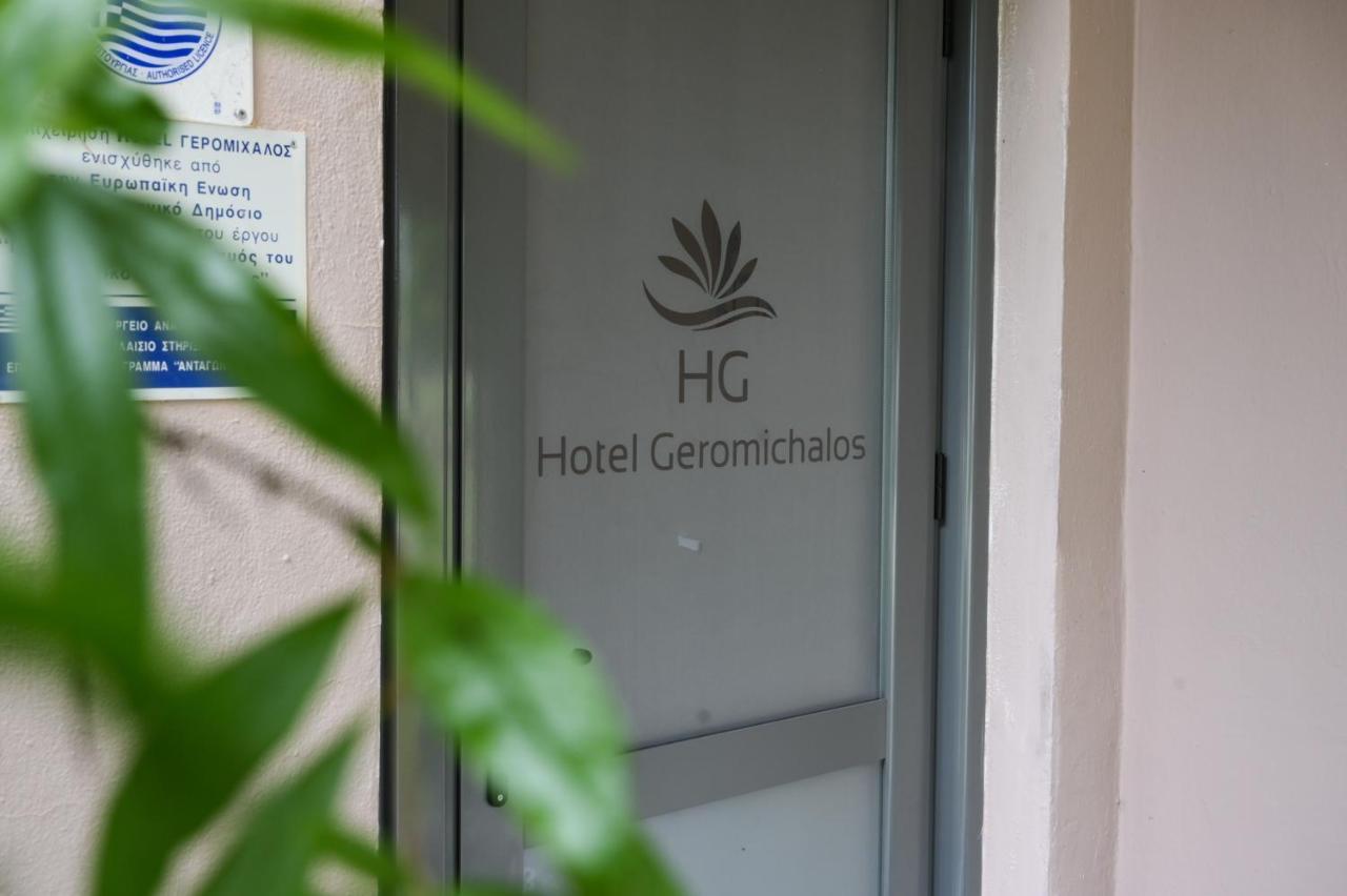 Hotel Geromichalos Paralía Skotínis Exteriör bild